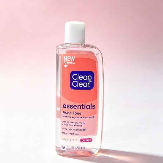 Clean & Clear Acne Toner 2% Salicylic Acid Oil-Free 240mL
