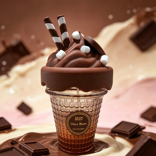 Dear Body Choco Bloom Eau De Parfum, Cute Ice Cream Cup Dessert Perfume 100ml