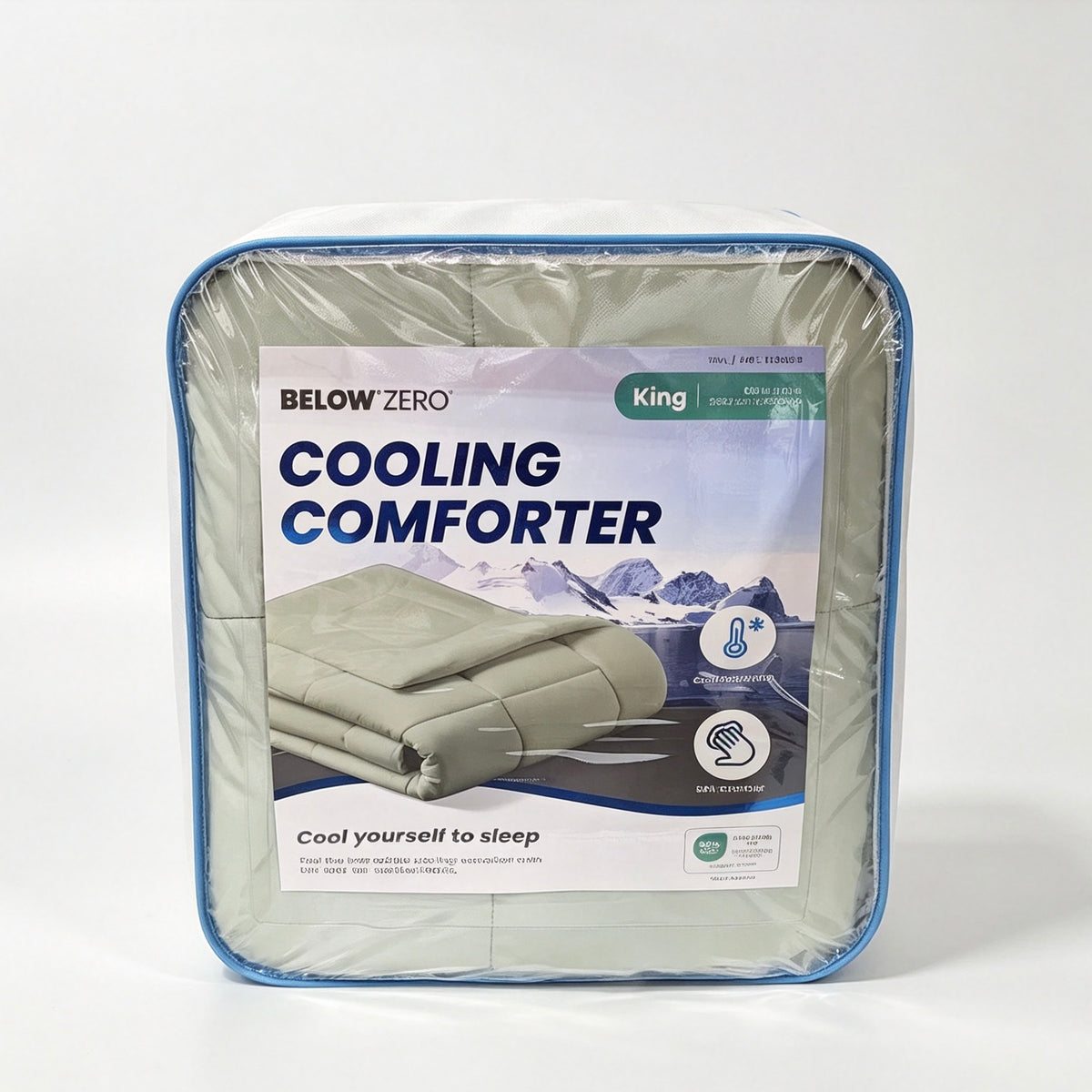WeShop876 Luxury Cooling Comforter, King Size Box Quilted Premium Bed Comforter