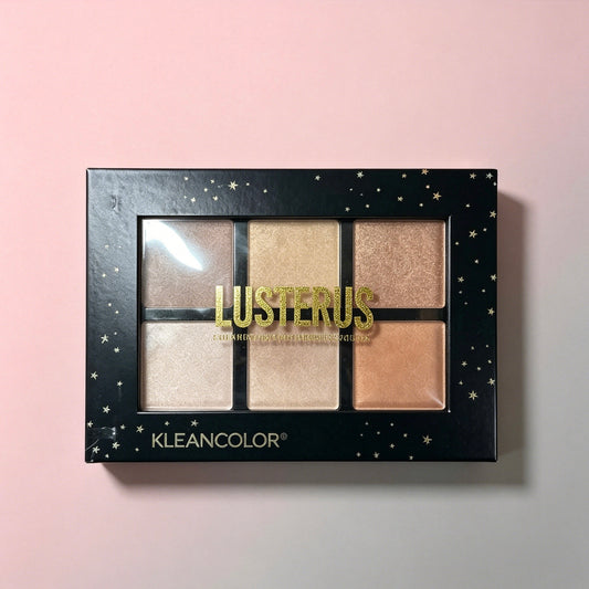 Kleancolor Lusterus Glow Kit BH741-02 6 Metallic Highlighter Palette