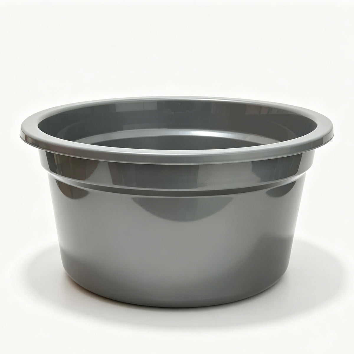 Blue Thickened PP Plastic Wash Basin, 61cm × 26cm, 67.6L Extra Large Fruit Print Household Bowl