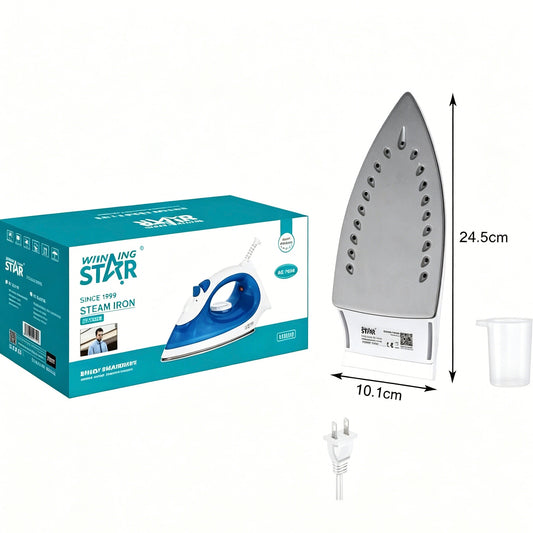Winning Star Steam Iron | 1000W AC110V, 90ml Water Tank, 250×105×125mm Clothes Iron（ST-2026）