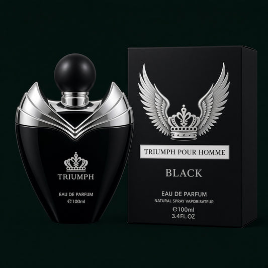 HANNA’S SECRET Triumph Pour Homme Black Eau de P perfume 100ml