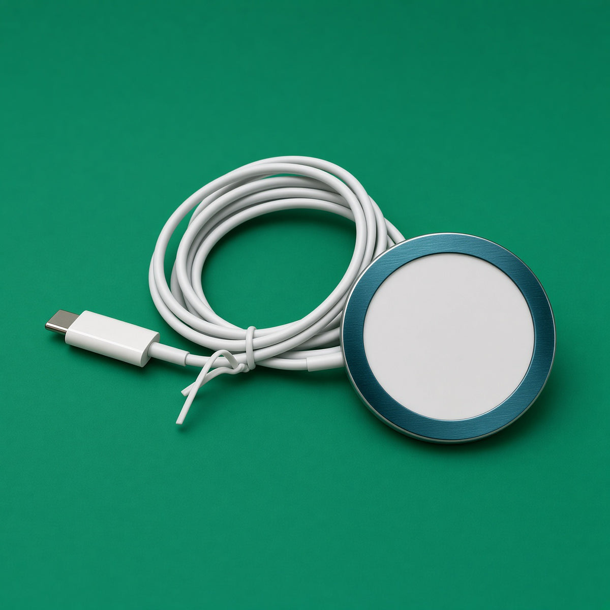 15W Magnetic Wireless Charger, MagSafe Fast Charging Pad with 1M USB-C Cable