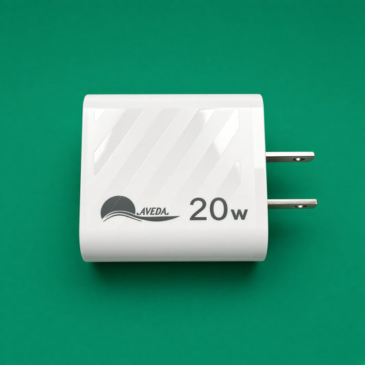 20W Dual Port Wall Charger, USB-A QC4.0 & USB-C PD Fast Charger US Plug