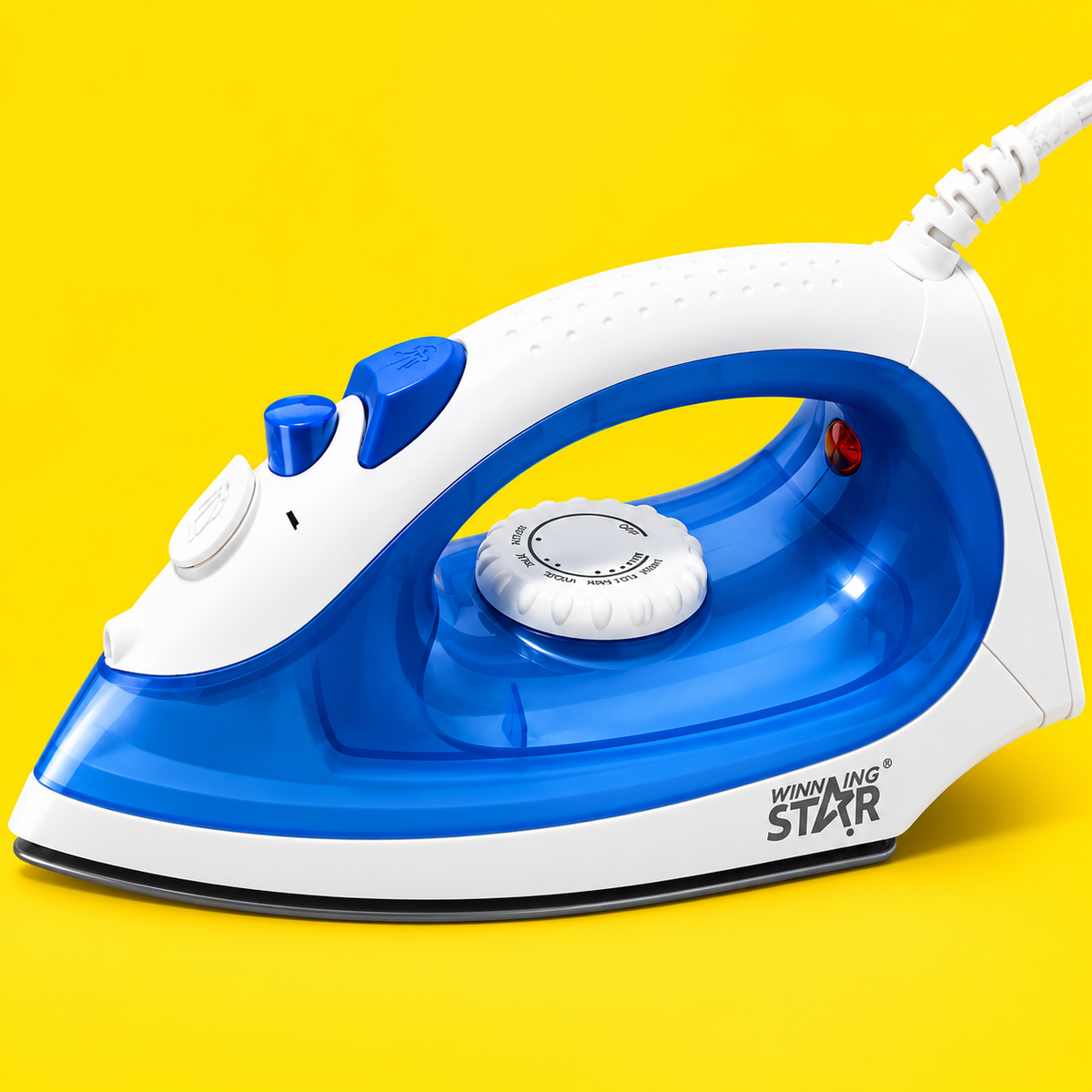Winning Star Steam Iron | 1000W AC110V, 90ml Water Tank, 250×105×125mm Clothes Iron
