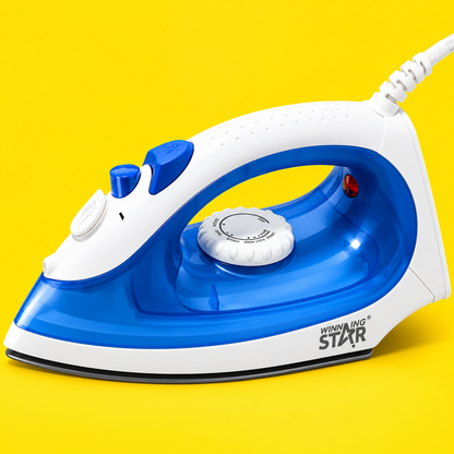 Winning Star Steam Iron | 1000W AC110V, 90ml Water Tank, 250×105×125mm Clothes Iron