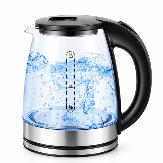 Borosilicate Glass electric Kettle 1.8L