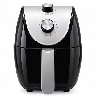 5.0L Mechanical Air Fryer,1500W,110V 60Hz,80℃-200℃ Temp Control,Oil-Free Healthy Cooking for Home Kitchen