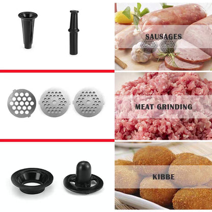 SOKANY Electric Meat Grinder, 3200W, 110V Stainless Steel Mincer for Home Sausage & Dumpling Filling