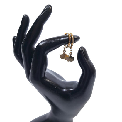 5 Pairs 18K Gold-Plated Stainless Steel Earrings Set