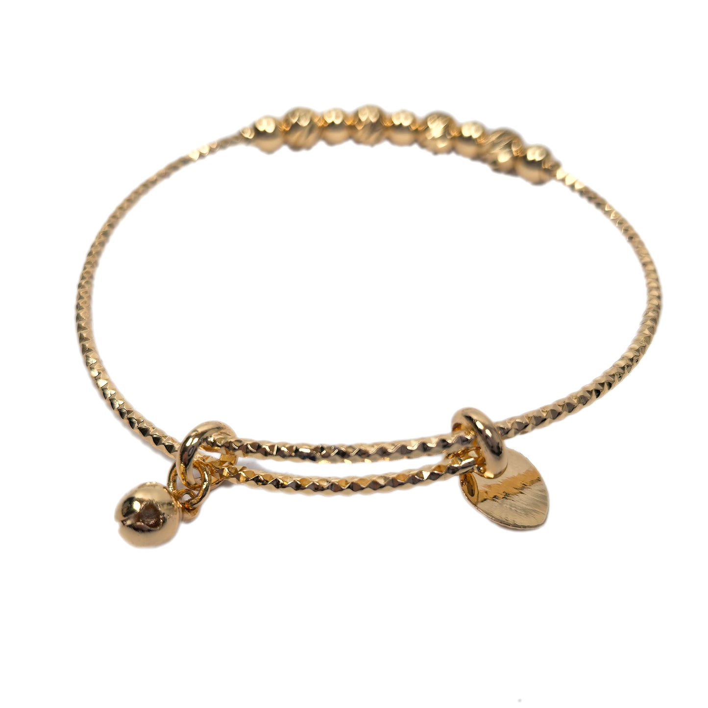 4-Piece 18K Gold-Plated Bracelets Set
