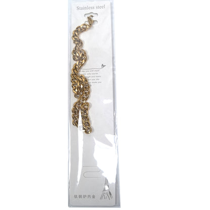 4-Piece 18K Gold-Plated Anklets Set | His & Hers Collection