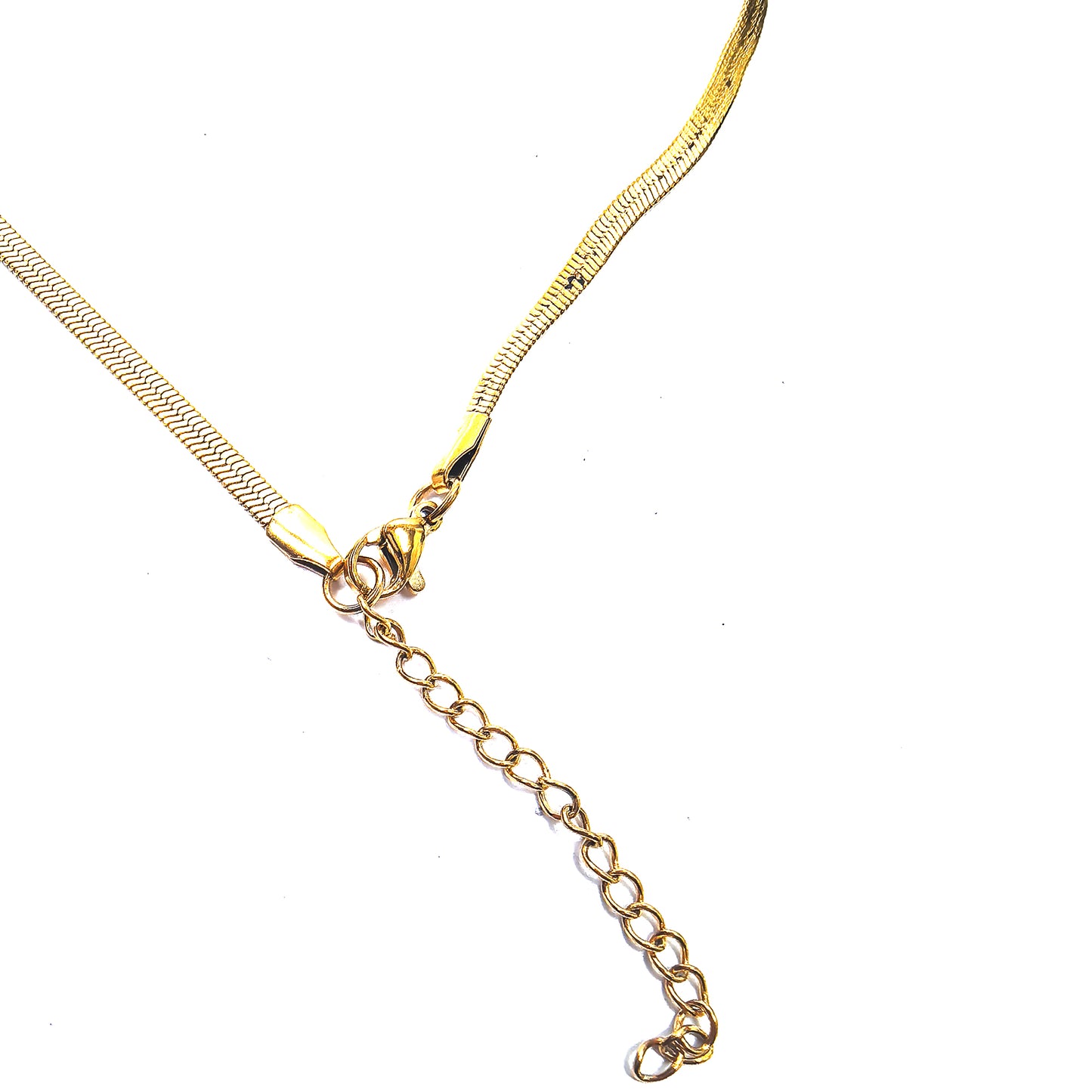 Snowflake Zircon Gold Plated Necklace