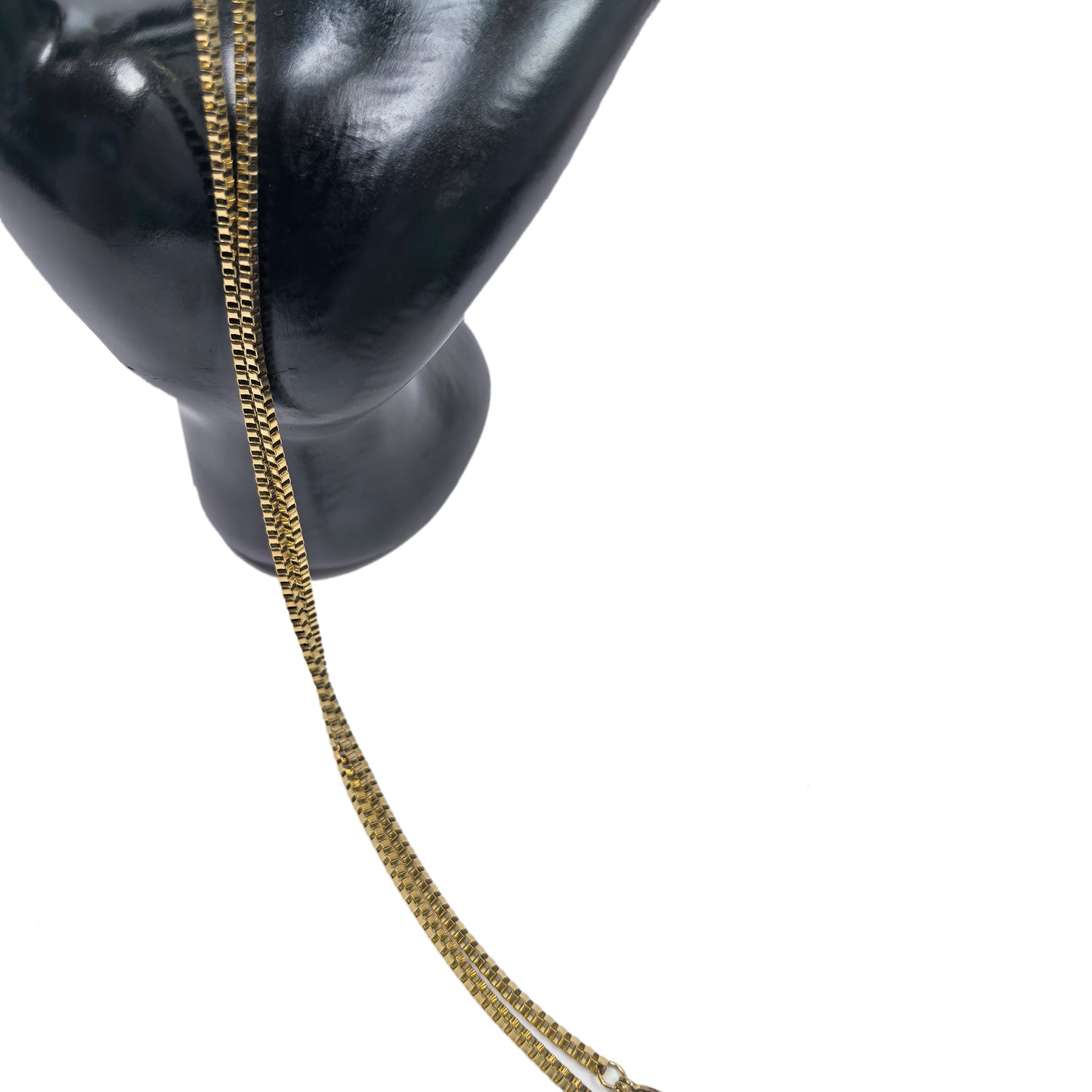 Gold Plated Monogram A Crown Pendant Necklace with Cubic Zirconia