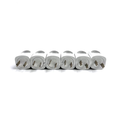 Mini LED Night Light Plug in 6 Units, White