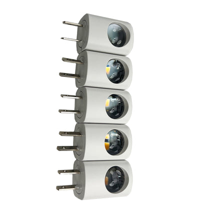 Mini LED Night Light Plug in 6 Units, White