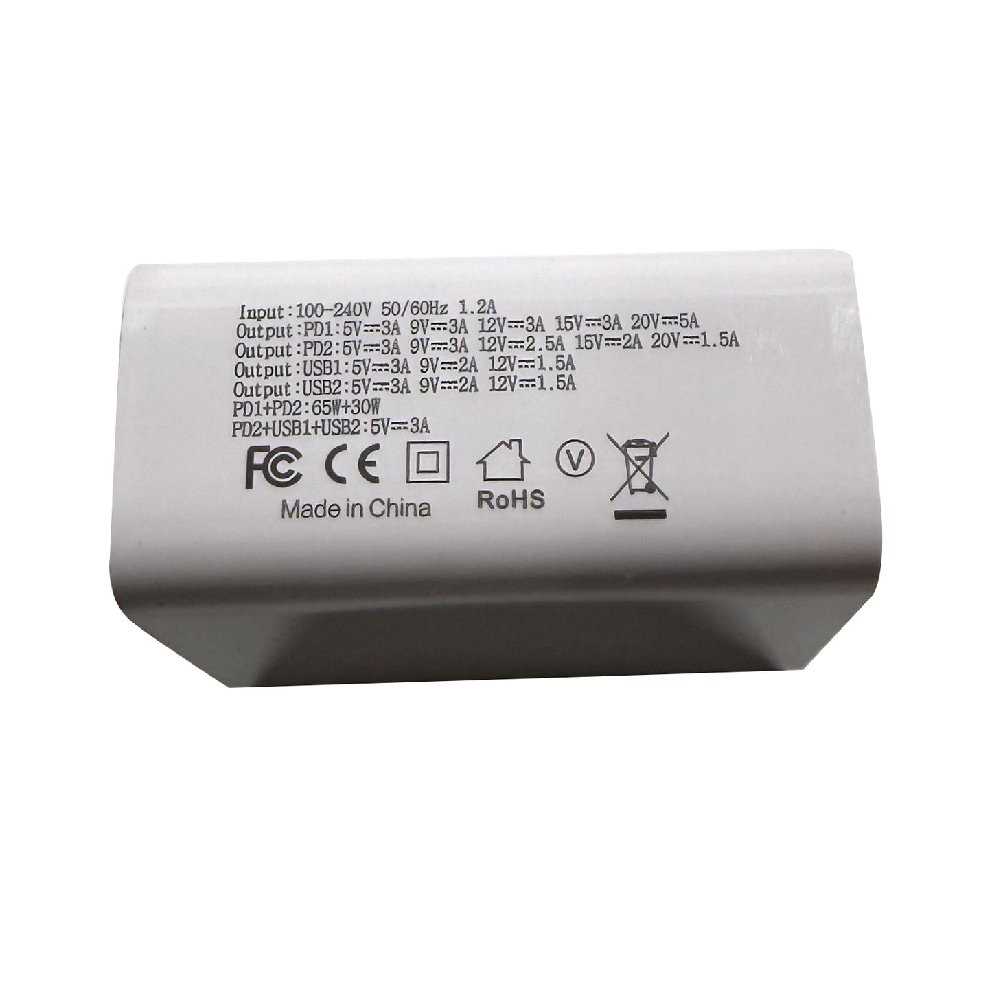USB Travel Charger with UK EU US AU Plugs