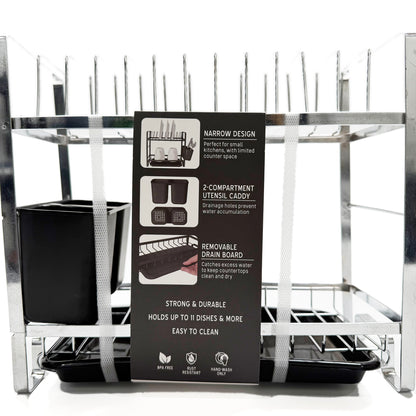 2-Tier Compact Dish Rack