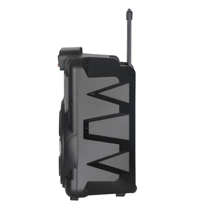 12" Portable TWS Bluetooth Speaker with Wireless Mic & Laser Lights