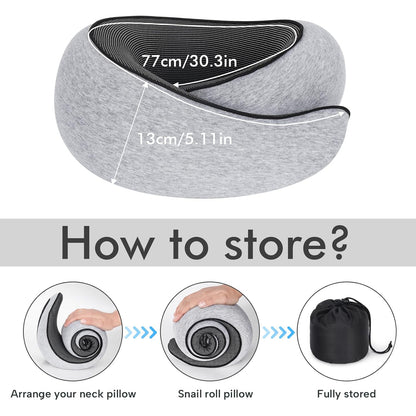 Travel Pillows for Airplanes, Gray