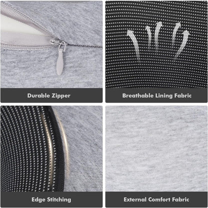Travel Pillows for Airplanes, Gray