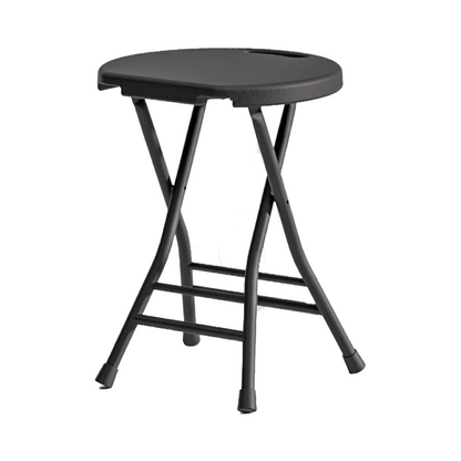 Tall Folding Portable Plastic Stool (2 Color Options)