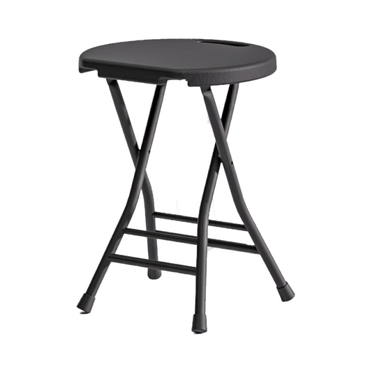 Tall Folding Portable Plastic Stool (2 Color Options)