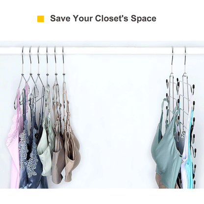 Non-Slip Hanging Bras Holder 2 Units