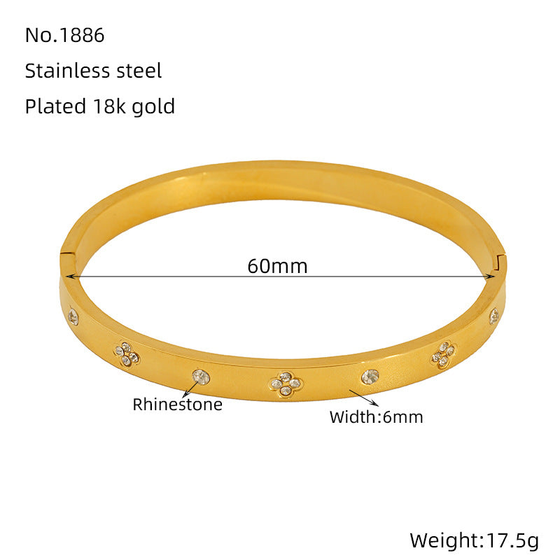 18K Gold-Plated Bracelet for Women
