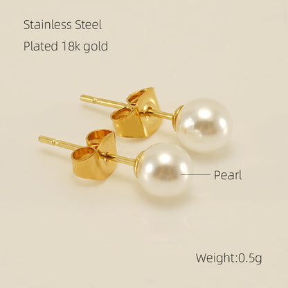 18K Gold-Plated Earrings Set 2 Pack / Each Pack 3 Pairs
