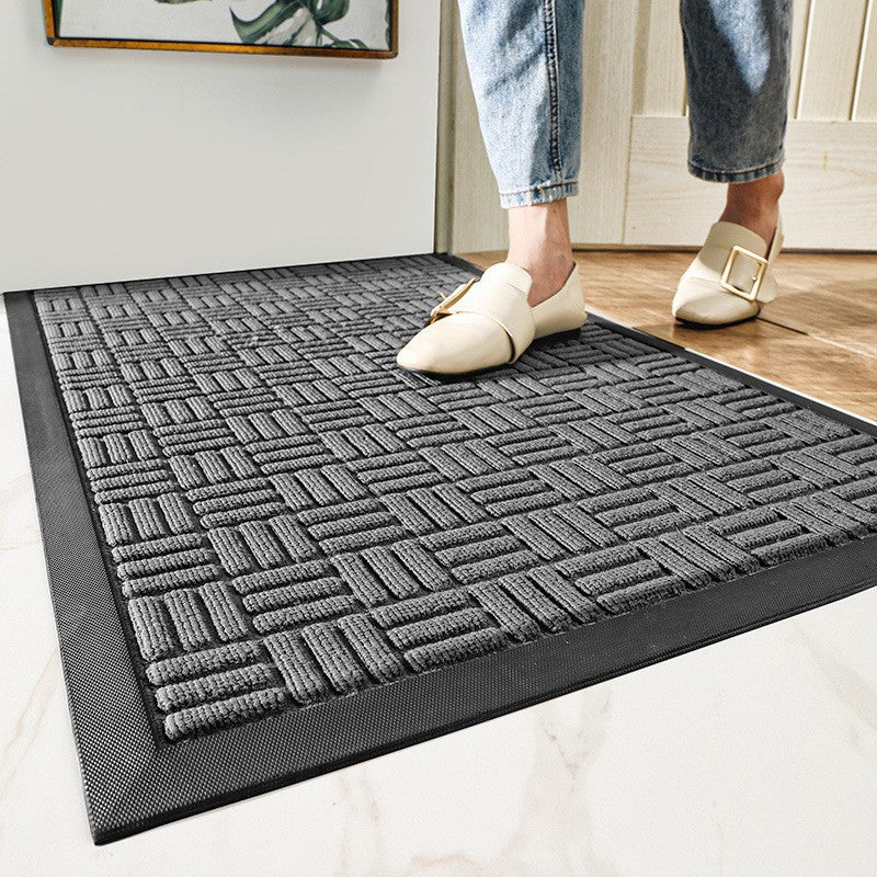 Heavy Duty Doormat for Outside Entry 43*75cm, Gray