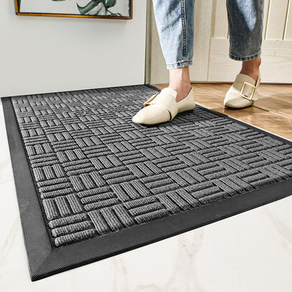 Heavy Duty Doormat for Outside Entry 43*75cm, Gray