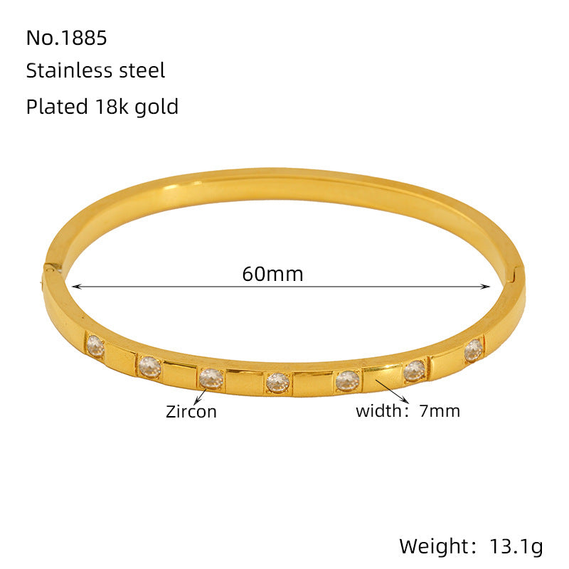 18K Gold-Plated Bracelet for Women