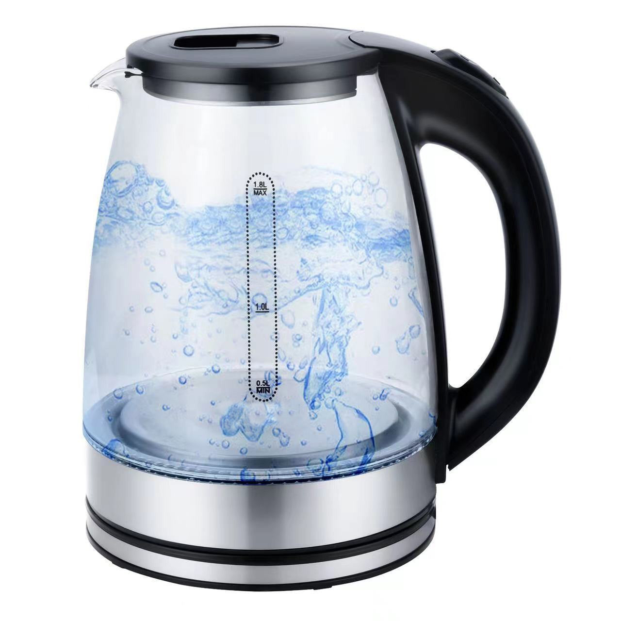 Borosilicate Glass electric Kettle 1.8L