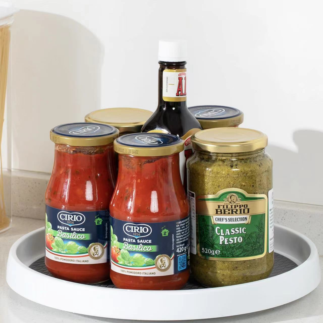 Lazy Susan Organizers 4 Units 10 Inch