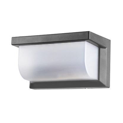 Modern Solar LED Sconce Outside Wall Lamp