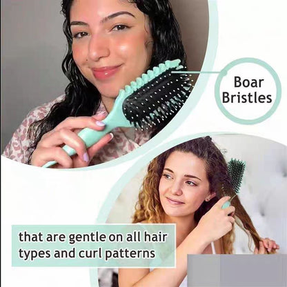 Curly Hair Brush 2  Units(2 Color Options)
