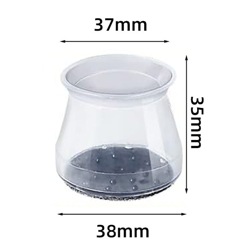 24 Pcs Chair Leg Floor Protectors