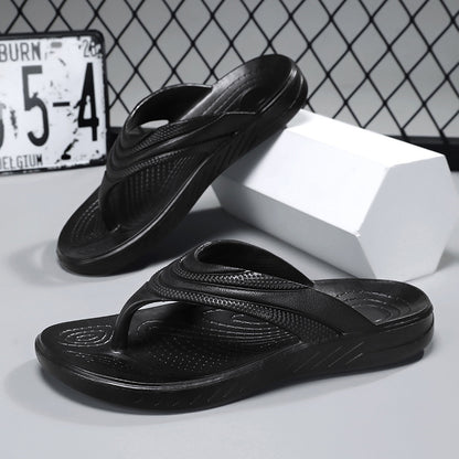 Flip Flops Soft Lightweight Sandals, Black
