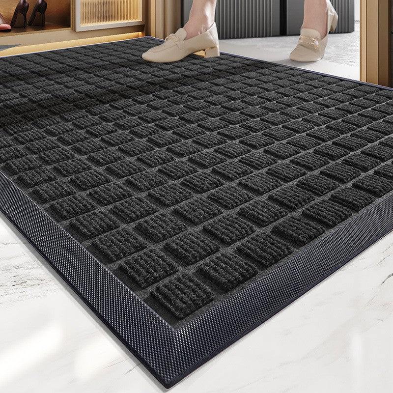 Heavy Duty Doormat for Outside Entry 45*75cm, Black