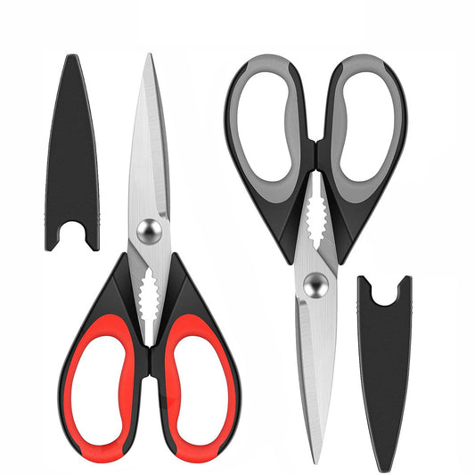 Set of 2 Kitchen Scissors All Purpose Heavy Duty
