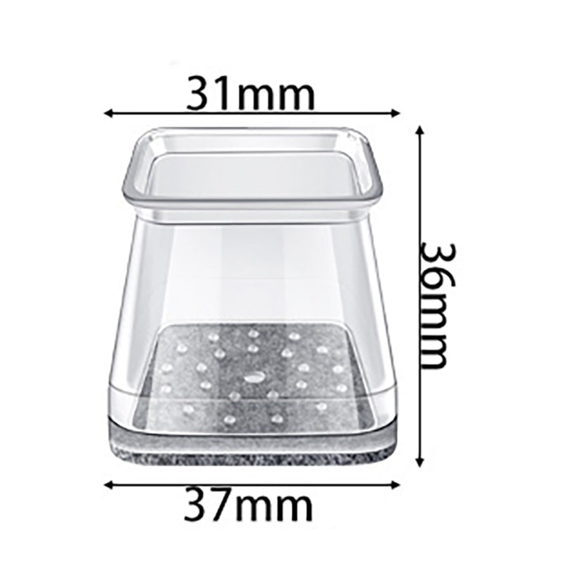 24 Pcs Chair Leg Floor Protectors