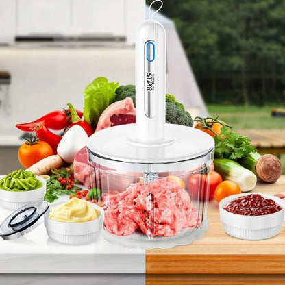Cordless Food Processor Stainless Steel Blades