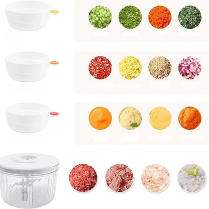 Cordless Food Processor Stainless Steel Blades