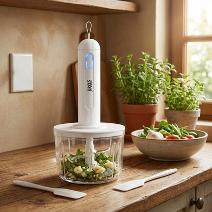 Cordless Food Processor Stainless Steel Blades