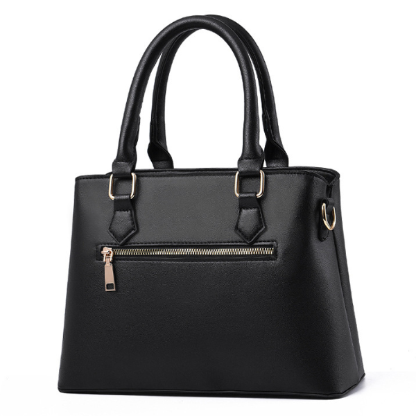 Leather Handbag Set for Women with Top-handle Handbags