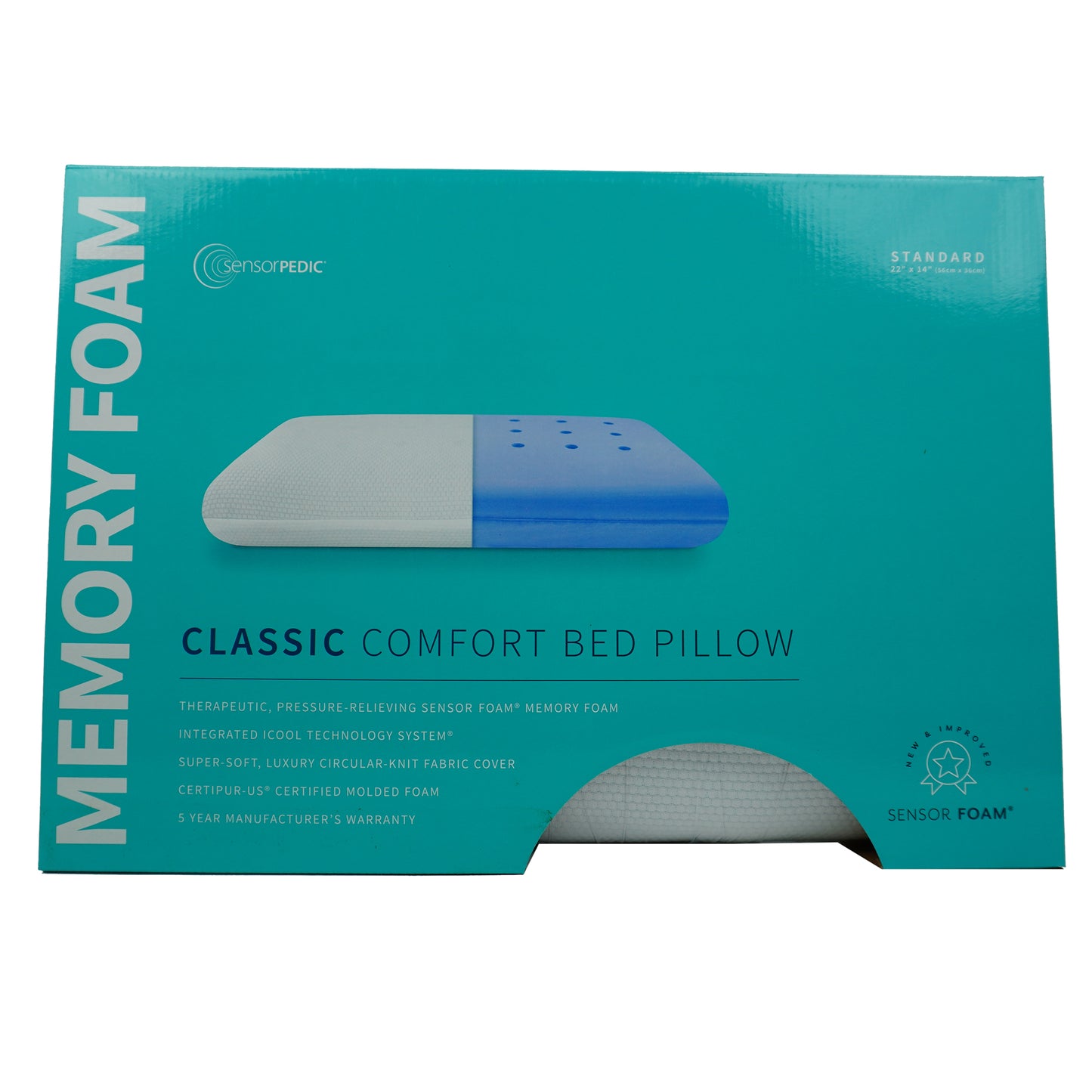 Classic Memory Foam Pillow 55*35*11.5cm