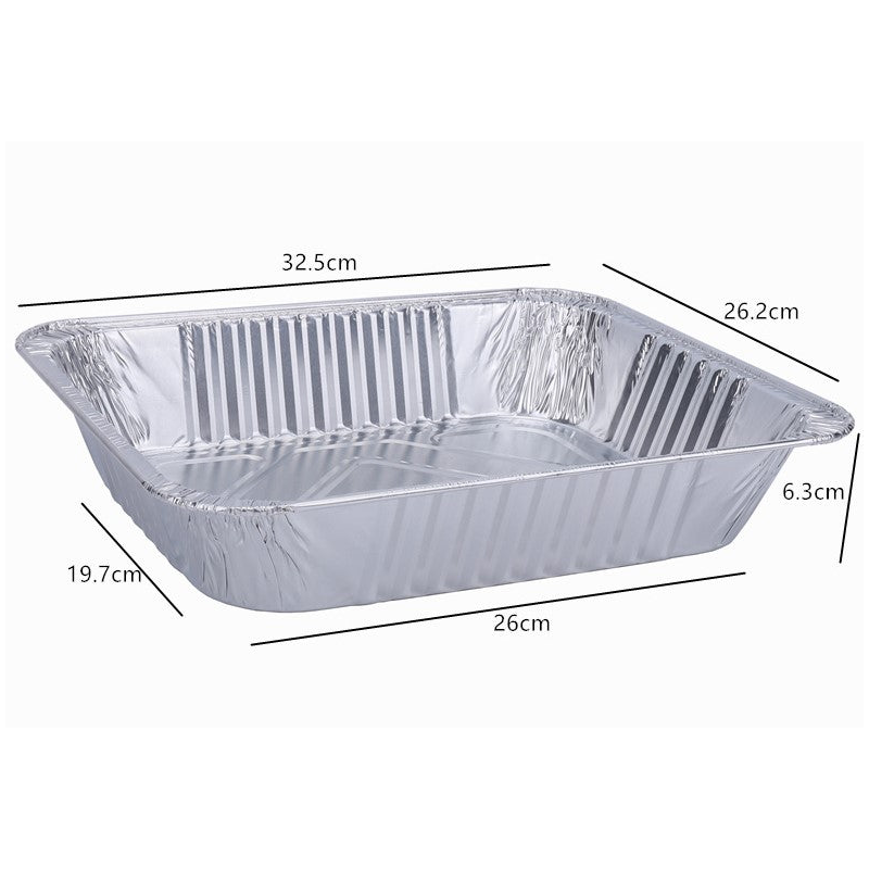 Tin Pans Great for Cooking, Heating, Storing, Prepping Food (2 Options)