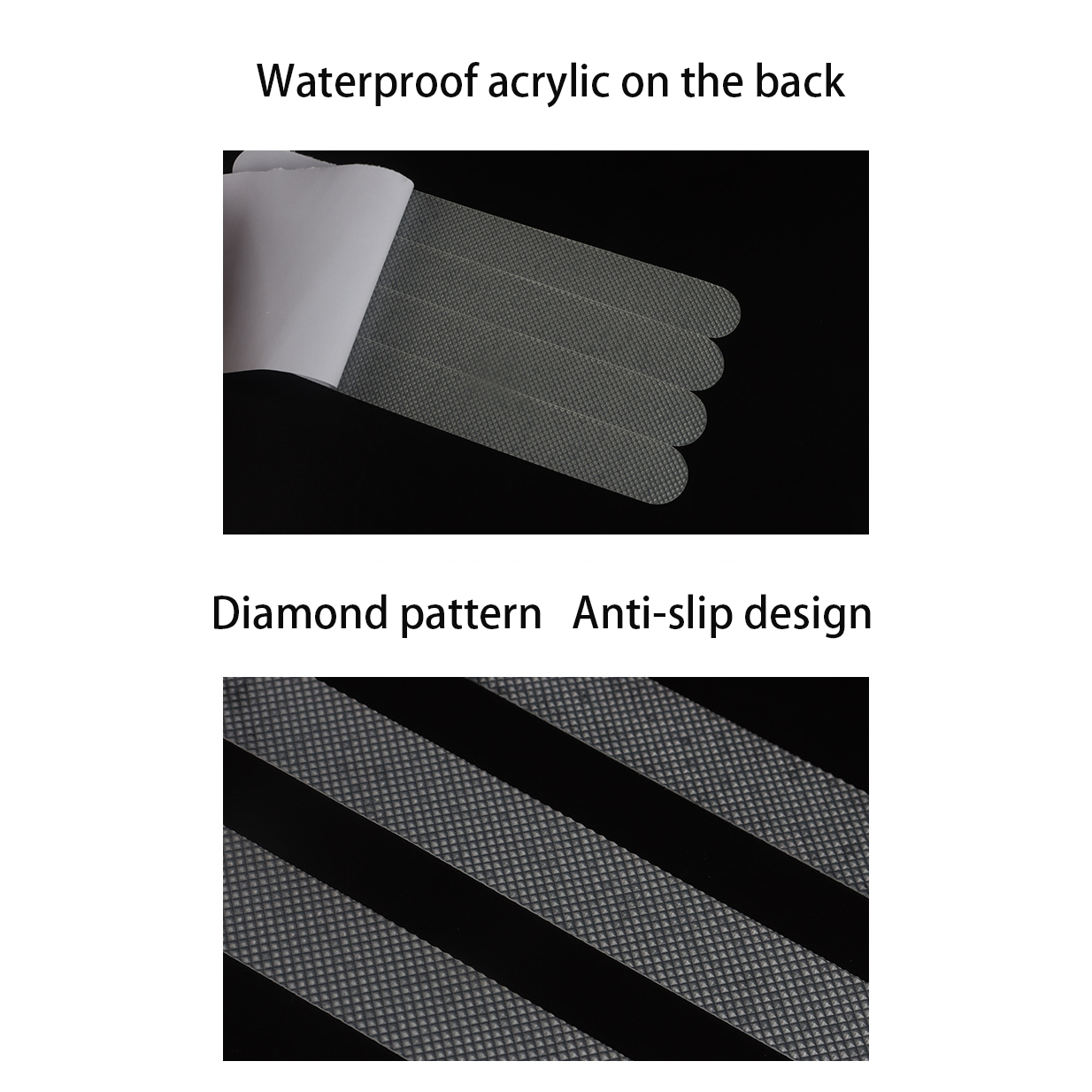 Anti-slip Shower Stickers 72 Units (2 Options)